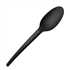 25 spoons reusable CPLA 16.5 cm BLACK