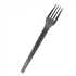 25 Forks reusable CPLA 17 cm BLACK