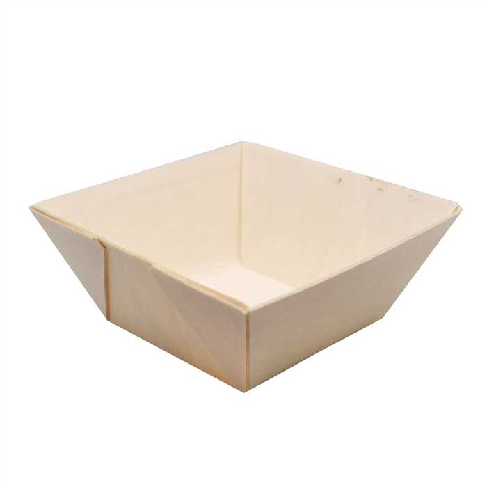 24pcs Pot carré 10.5x10.5x4.5cm
