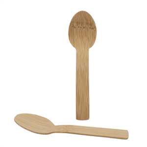 Bamboo Spoon 9cm 100pcs